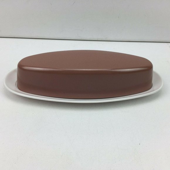 Vintage Marcrest Melmac Melamine Brown Lot Serving - Picture 6 of 12